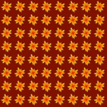 Artwork thumbnail, Fire flower - pattern by HomeofPatterns
