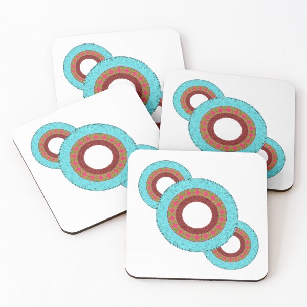 Item preview, Geomatric Line Pattern Design Circle designed and sold by kyds.