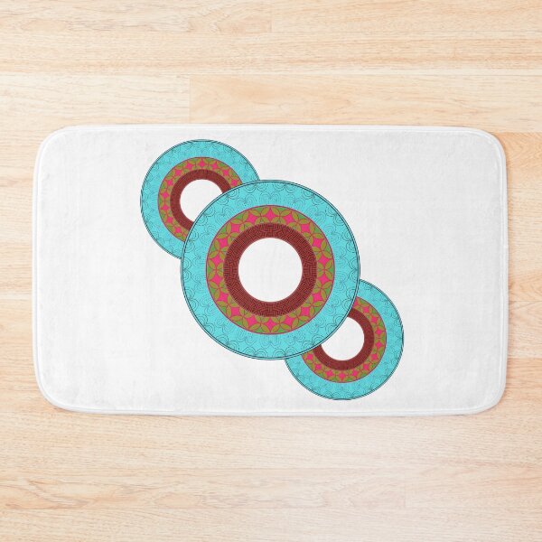 Item preview, Geomatric Line Pattern Design Circle designed and sold by kyds.