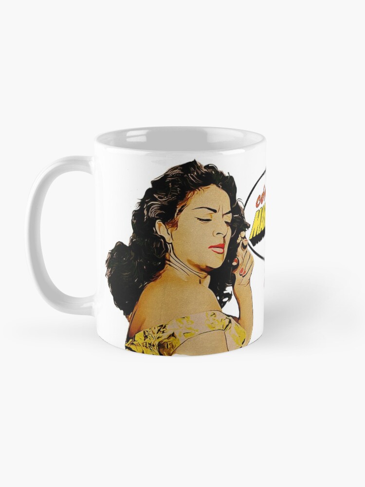 Vista alternativa de Taza de café Lola Flores Cómo me las maravillaría yo Comics Vintage Modelo 2