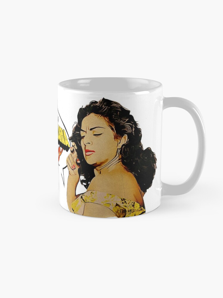 Vista alternativa de Taza de café Lola Flores Cómo me las maravillaría yo Comics Vintage Modelo 2