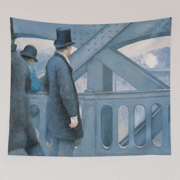 Item preview, Gustave Caillebotte - On the Pont de l’Europe designed and sold by Impressionist Masters.