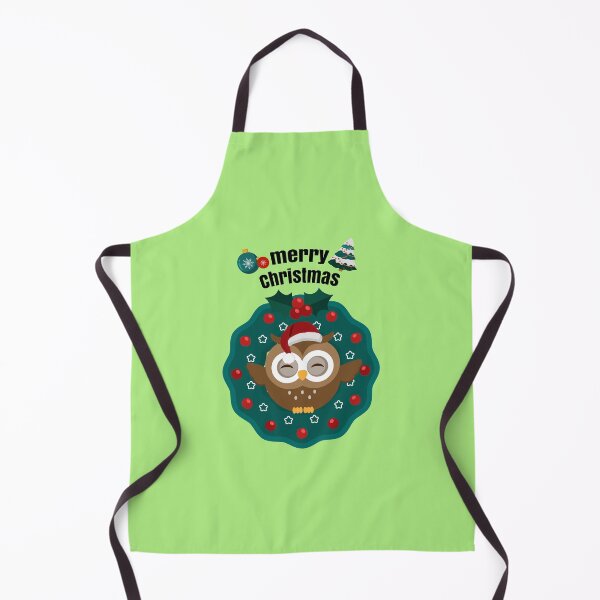 Item preview, MERRY CHRISTMAS-CUTE OWL SANTA designed and sold by ildafdhome.
