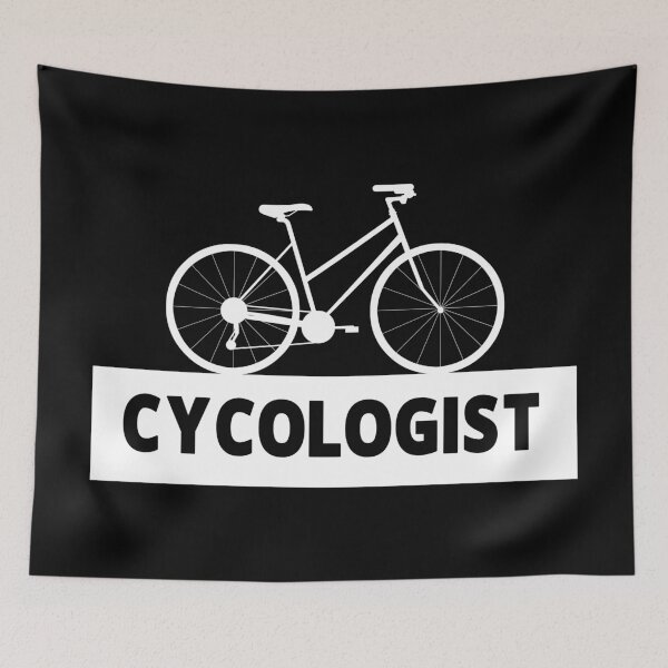 Item preview, Cycologist T Shirt Design in white designed and sold by WDoranDesigns.