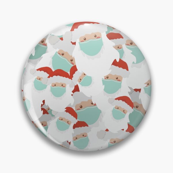 Item preview, Cute Corona Mask Santa Design designed and sold by mildlyironic.