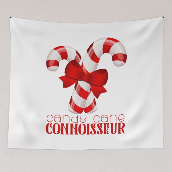 Item preview, Candy Cane Connoisseur - Candy Canes Crossways designed and sold by PawsitiveMum.