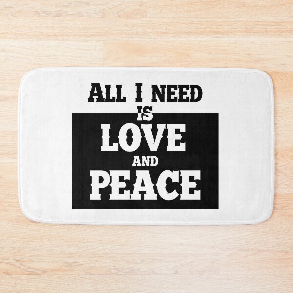 Item preview, All i need is love and peace designed and sold by Mandala & More.