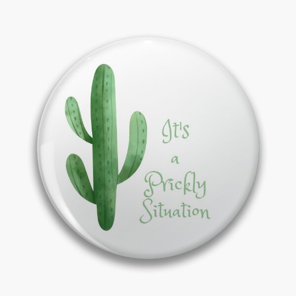 Item preview, It's a Prickly Situation - Cactus - Succulent designed and sold by ittybittyowl.
