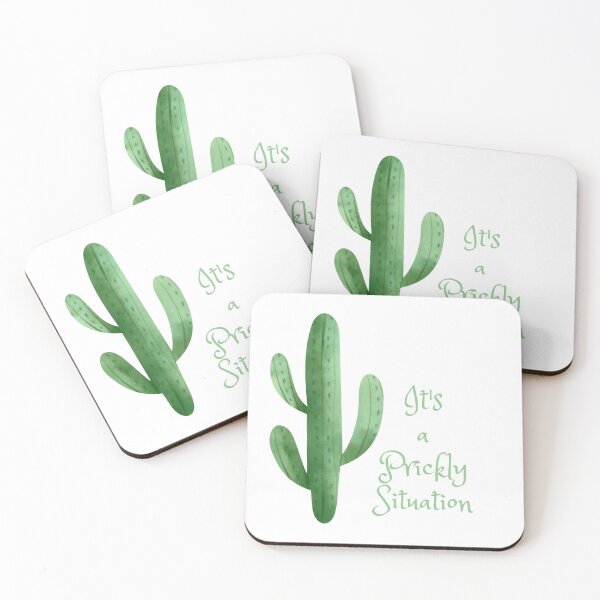 Item preview, It's a Prickly Situation - Cactus - Succulent designed and sold by ittybittyowl.