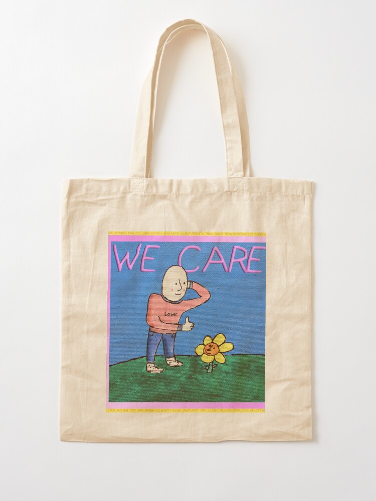 "Temporex We Care Shirt etc " Tote Bag for Sale by cloudsla Redbubble