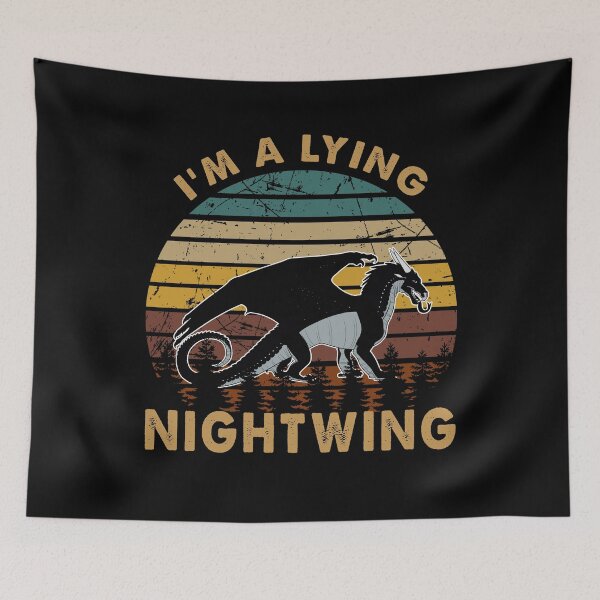Item preview, nightwing wings of fire dragon beautiful art designed and sold by RonVictoria95.