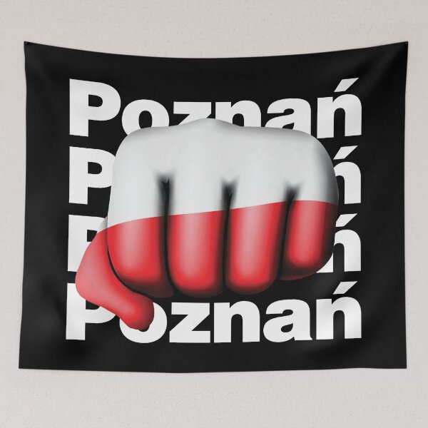 Artikelvorschau, Starke Poznan Polski Faust polnische Flagge entworfen und verkauft von elhefe.