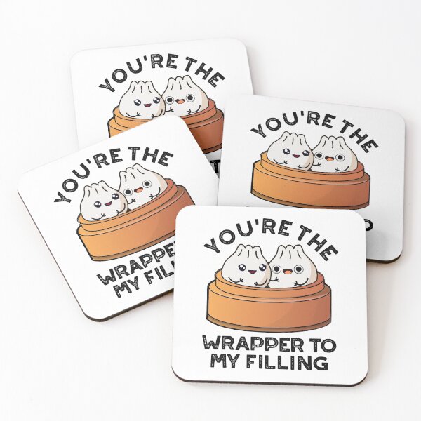 Item preview, You're The Wrapper To My Filling Funny Dimsum Puns  designed and sold by punnybone.
