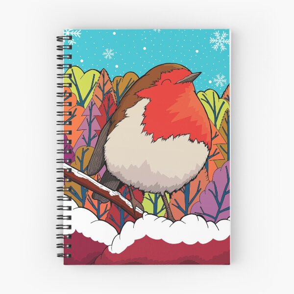 Item preview, The Big Red Robin designed and sold by Swadeillustrations.