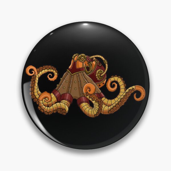 Item preview, Steampunk T-ShirtSteampunk Gift Men Victorian Octopus Gifts Kids Steampunk designed and sold by GongLake.