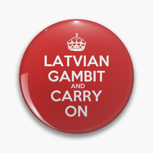Item preview, Latvian Gambit and Carry On - Chess opening T-Shirt designed and sold by edygun.
