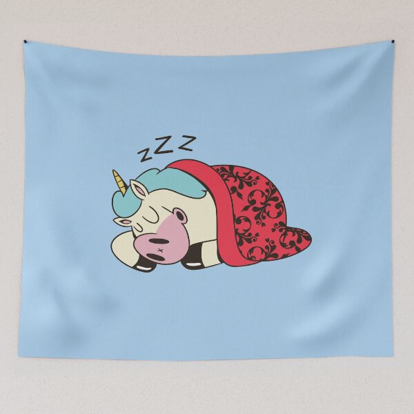 Item preview, Sleeping unicorn designed and sold by DerSenat.
