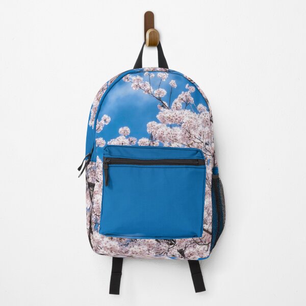 Item preview, Cherry blossom tree. Pink flowers and blue sky designed and sold by Sasas Photography.