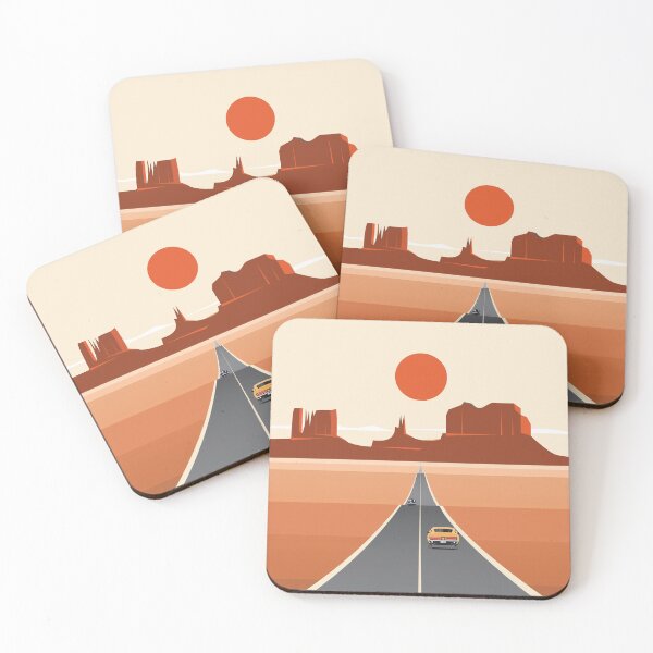 Item preview, Arizona travel poster Monument Valley designed and sold by Arctic frame studio.