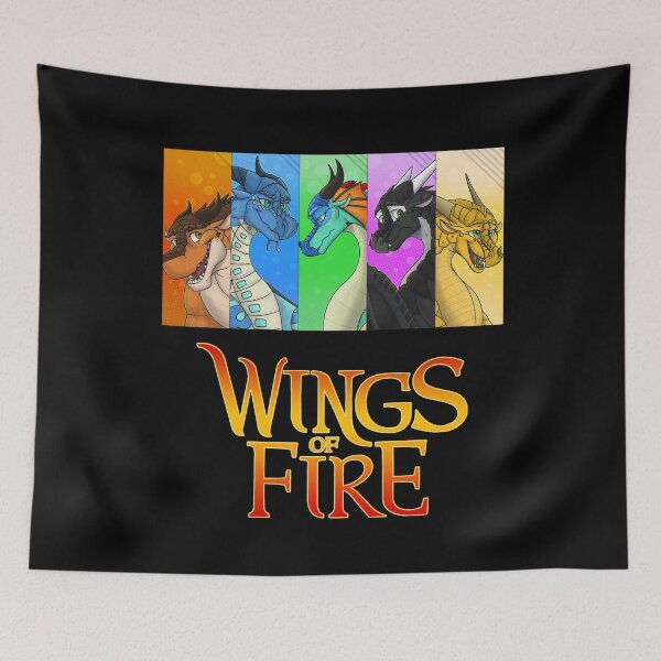 Item preview, four wings of fire dragons beautiful art designed and sold by RonVictoria95.