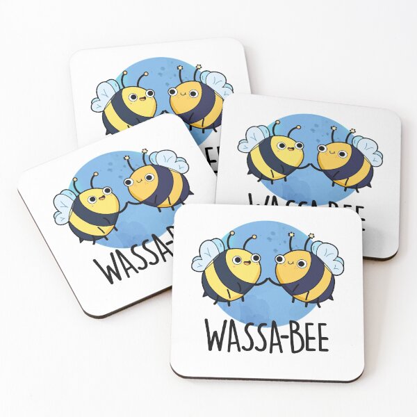 Item preview, Wassabee Funny Wasabi Bee Puns  designed and sold by punnybone.