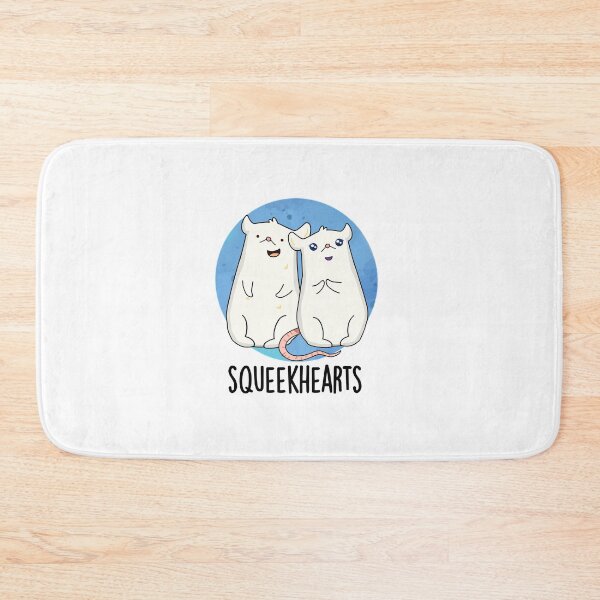 Item preview, Squeekhearts Funny Mouse Puns  designed and sold by punnybone.