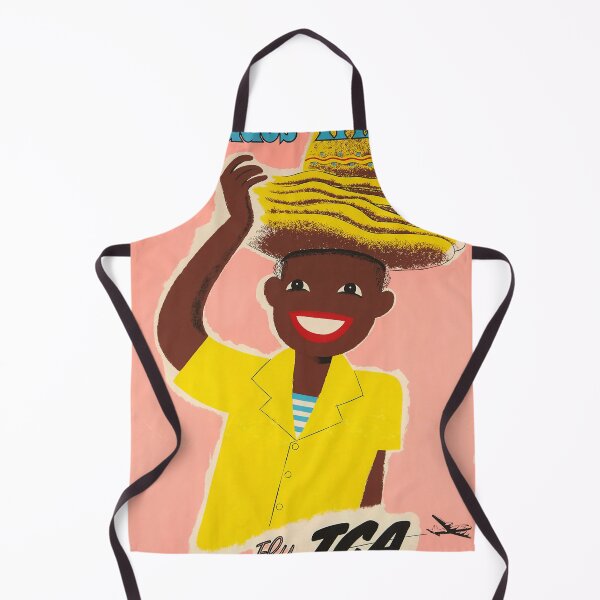 Item preview, retro classic Barbados and Trinidad poster designed and sold by CorasPosters.