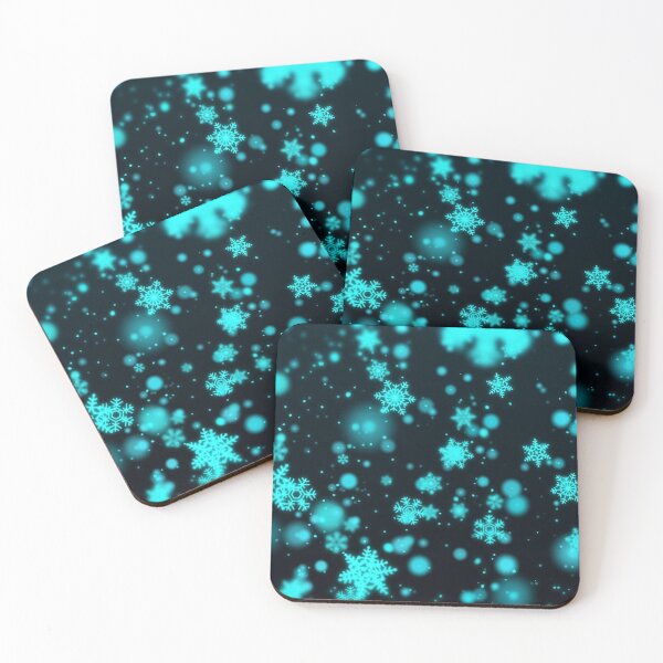 Item preview, Neon Lights Snowflakes. Glowing snowfall designed and sold by WOW TeesAndThings.