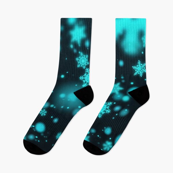 Item preview, Neon Lights Snowflakes. Glowing snowfall designed and sold by WOW TeesAndThings.