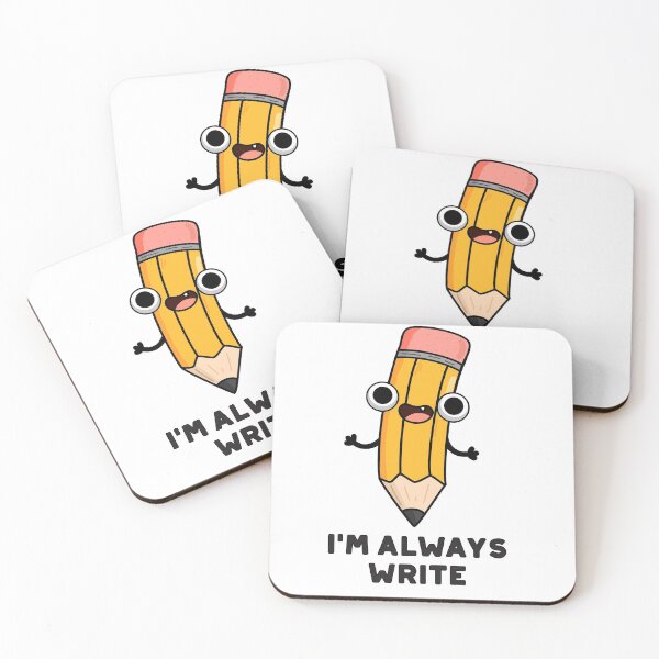 Item preview, I'm Always Write Funny Pencil Puns  designed and sold by punnybone.