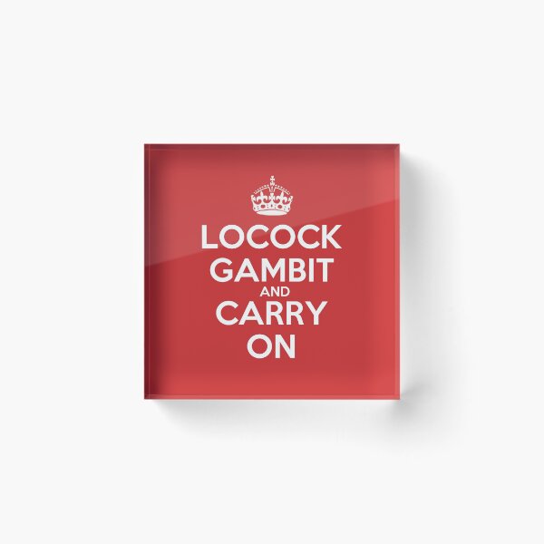 Item preview, Locock Gambit and Carry On - Chess opening T-Shirt designed and sold by edygun.