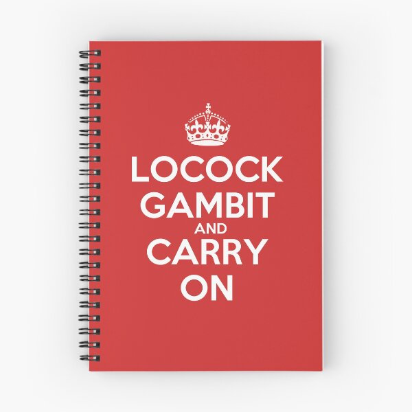 Item preview, Locock Gambit and Carry On - Chess opening T-Shirt designed and sold by edygun.