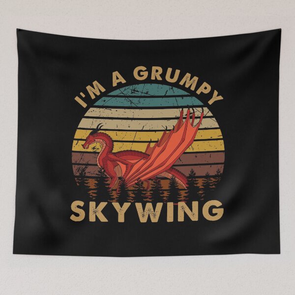 Item preview, Grumpy wings of fire dragon beautiful art designed and sold by RonVictoria95.