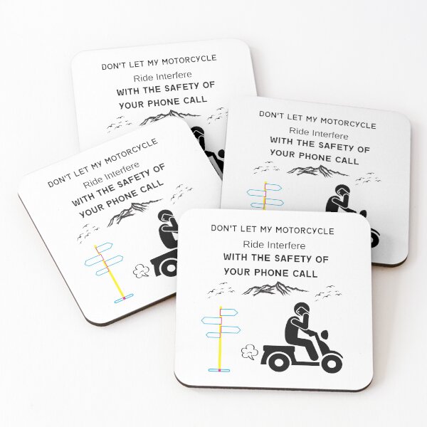 Item preview, Don't Let My Motorcycle Ride Interfere with the Safety of your Phone Call designed and sold by piskwi.