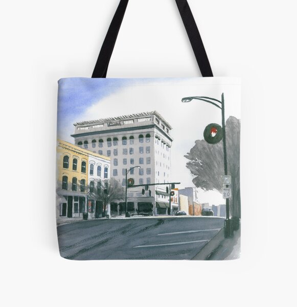 Salisbury All Over Print Tote Bag