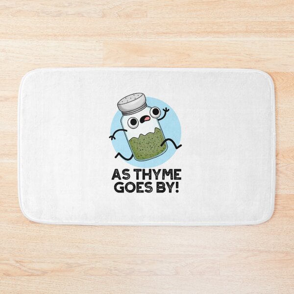 Item preview, As Thyme Goes By Funny Herb Puns  designed and sold by punnybone.