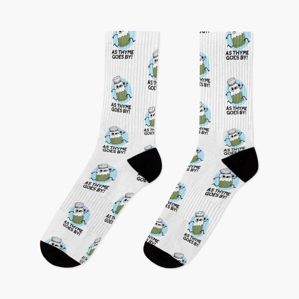 Item preview, As Thyme Goes By Funny Herb Puns  designed and sold by punnybone.