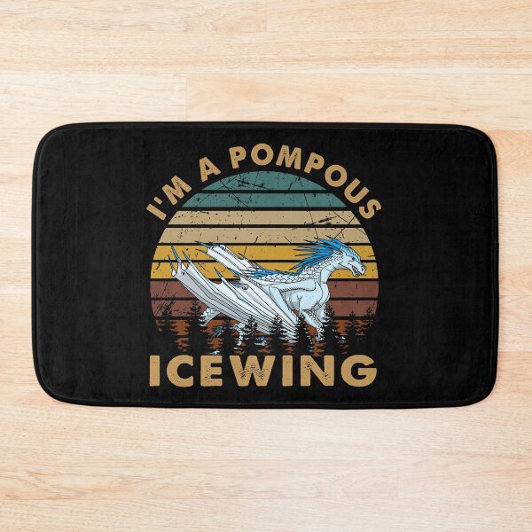 Item preview, Vintage retro Icewing wings of fire dragon beautiful art designed and sold by RonVictoria95.