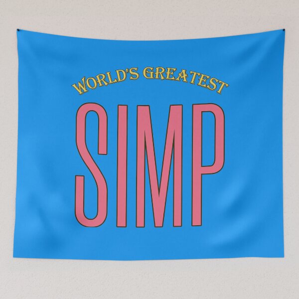 Item preview, World's Greatest Simp designed and sold by HappySchnapper.
