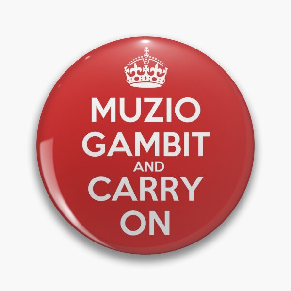 Item preview, Muzio Gambit and Carry On - Chess opening T-Shirt designed and sold by edygun.