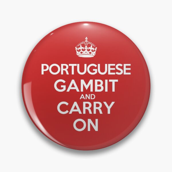 Item preview, Portuguese Gambit and Carry On - Chess opening T-Shirt designed and sold by edygun.