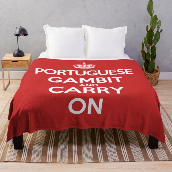 Item preview, Portuguese Gambit and Carry On - Chess opening T-Shirt designed and sold by edygun.