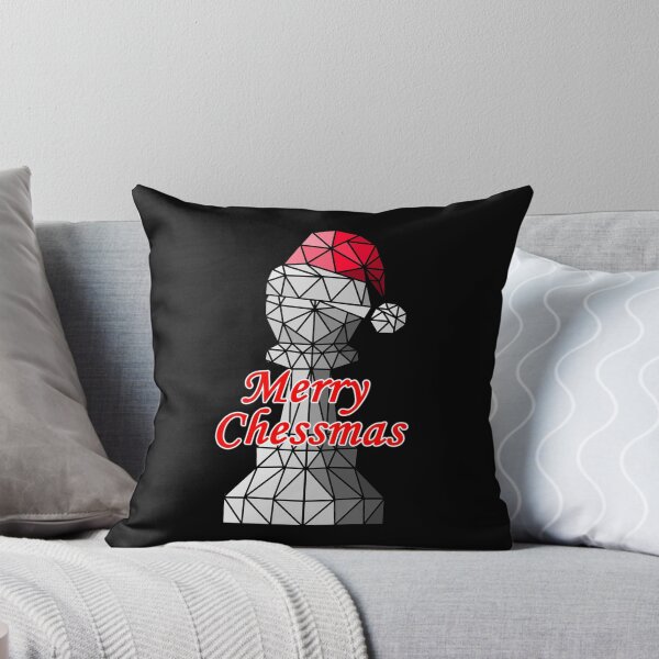 Item preview, Merry Chessmas, christmas geometric pawn designed and sold by felinefeelings.