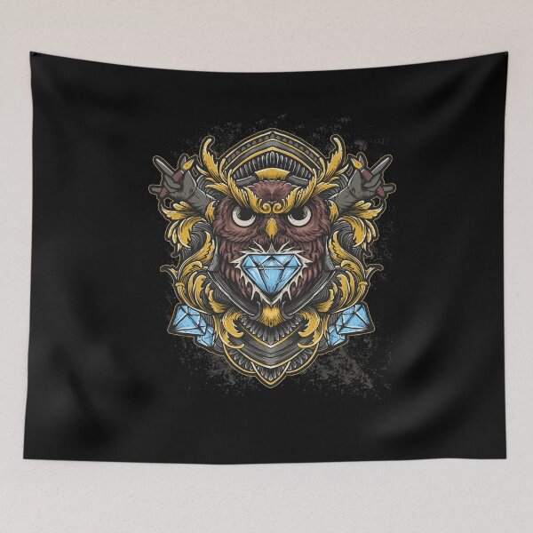 Item preview, OWL DIAMONDHEART designed and sold by haloayik.