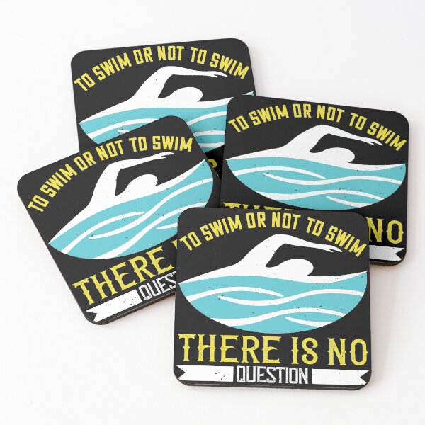 Item preview, To Swim Or Not To Swim There Is No Outside designed and sold by GoodVibeDesign.