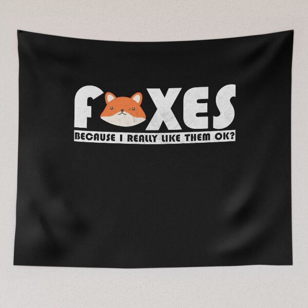 Item preview, I really like foxes ok funny cute fox designed and sold by DerNerd.