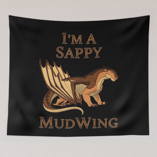 Item preview, I am a sappy nightwing wings of fire dragon beautiful art designed and sold by RonVictoria95.