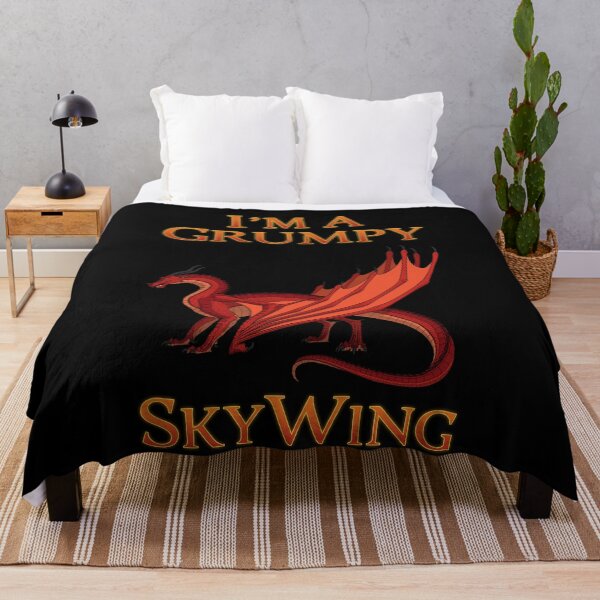 Item preview, Skywing nightwing wings of fire dragon beautiful art designed and sold by RonVictoria95.