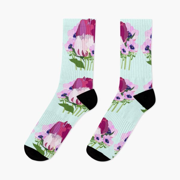 Item preview, Pink peonies and anemones bouquet designed and sold by orangerinka.