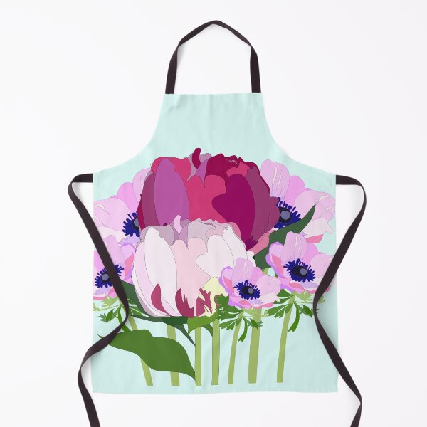 Item preview, Pink peonies and anemones bouquet designed and sold by orangerinka.